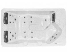 Spa 2/3 personnes - TEKAH gris granité - 16 jets - L185*P75*H110 cm