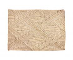 Tapis AKOLA - 100% Jute - 160 x 230 cm - Naturel