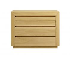 Commode SYMPHONIE - 3 tiroirs - Chêne huilé