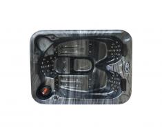 SPA 3 places anthracite FIDJI V - 65 jets - L200 x P160 x H80 cm - Système BALBOA