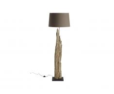 Lampadaire VALGA en bois flotté - H.175 cm