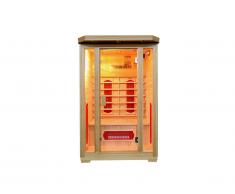 Sauna Infrarouge 2 places Gamme prestige OSLO II - L120*P105*H190cm - 1750W