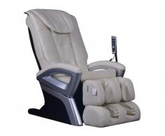 Fauteuil massant CRIOS en simili - Ivoire