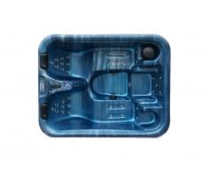 Spa 3 places bleu MAUPITI II - 35 jets - L200 x P163 x H80 cm - Système BALBOA