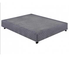 Sommier UNIVERSEL de DREAMEA PLAY - 140 x 190 cm - gris anthracite