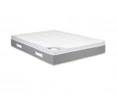 Matelas ressorts ensachés 7 zones accueil latex DUCHESSE de DREAMEA - ép. 28cm - 140 x 190 cm