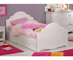 Lit gigogne WENDY - 90x200cm - blanc