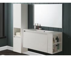 Ensemble BEHATI - meubles de salle de bain - blanc laqué
