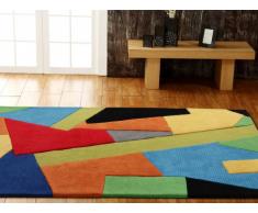 Tapis CUBISME - 100% Laine tuftée main - 160*230 cm