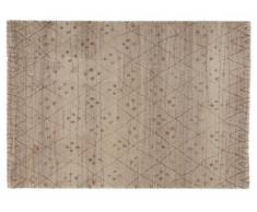 Tapis style berbère ADRIAN - polypropylène - 160x230 cm - Ecru