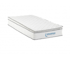 Matelas ressorts ensachés et surmatelas intégré ALTIER de DREAMEA - 90 x 190 cm
