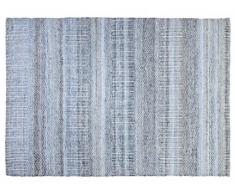 Tapis FERIEL - Laine et coton - 160*230 cm - Bleu