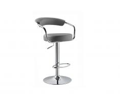 Le tabouret de bar CANASTA - gris