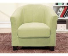 Fauteuil cabriolet en microfibre ALATA - Vert
