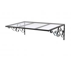 Auvent charme AMBAN en aluminium - 150*80cm