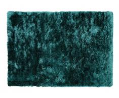 Tapis shaggy DOLCE - Polyester - 160 x 230 cm - vert pinède