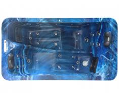 SPA 2 personnes - TAHITI II - bleu - 18 jets - L210 x P110 x l74 cm - Système BALBOA