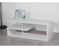 Meuble TV COLYN - MDF - Blanc