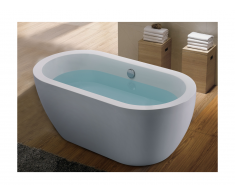 Baignoire îlot ADRINA - 178L - 150*75*58cm - Blanche