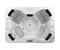 SPA 4 personnes LULA II blanc - 16 jets - l210 x L152 x H78 cm