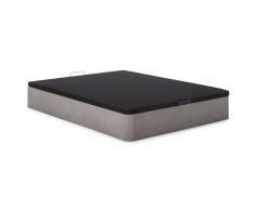 Sommier coffre tissu gris 160 x 200 cm - APHAÏA de DREAMEA PLAY