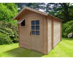 Sauna d'extérieur 3/4 places HELSINKI II - 2 pièces - L300*P250*H230cm