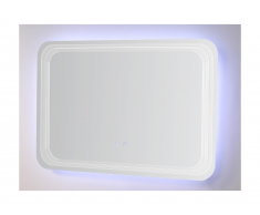 Miroir de salle de bain lumineux rectangle AGLAE - L90 x H60 cm
