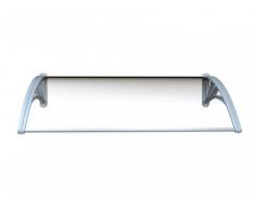 Auvent COPALINA en aluminium - 120*92.5cm