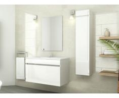 Ensemble KAHI - meubles de salle de bain - Laqué blanc