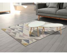 Tapis AVIVA - polypropylène - 160x230 cm - Ecru