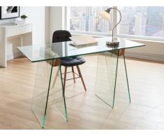 Bureau MILLENIUM - Verre trempé & Bois