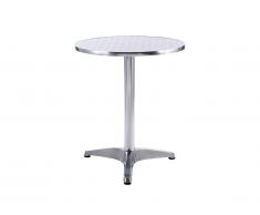 Table de jardin ronde en aluminium - MONTMARTRE