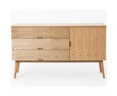 Buffet design scandinave YLEVA frêne 150 cm