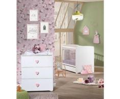Chambre bébé Duo Basic Coeur,