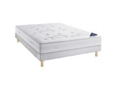 Matelas Tahiti 2 DUNLOPILLO et sommier tapissier CLASSIC, 160 x 200 cm
