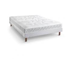 Matelas Air Spring 600 ferme TRECA et sommier tapissier CLASSIC, 90 x 190 cm