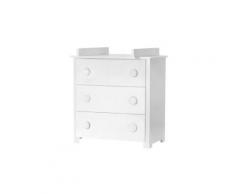 Commode 3 tiroirs + table à langer Dadou,