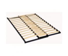 Sommier cadre extensible 27 lattes, 53mm,