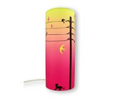 Lampe de chevet enfant Hirondelles,