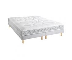 Matelas Air Spring 500 Très ferme TRECA et Sommier tapissier CLASSIC, 2 x 80 x 200 cm