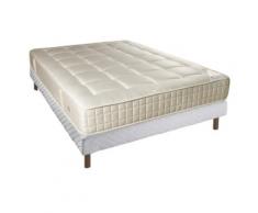 Matelas 600 Air Spring TRECA et sommier tapissier CLASSIC, 140 x 190 cm