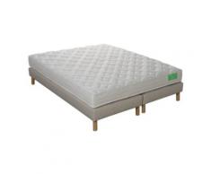 Matelas Jazz latex naturel CONFORTISSIMO et sommier Natura, 2 x 90 x 200 cm