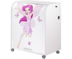 Meuble informatique 1 rideau Sandie,