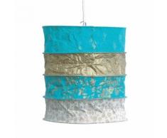 Lustre lampion Turquoise,