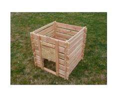 Composteur en bois Douglas Naturel CIHB,