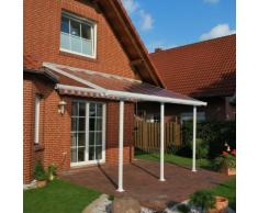 Abri de terrasse 3 x 4 m Blanc CHALET ET JARDIN,