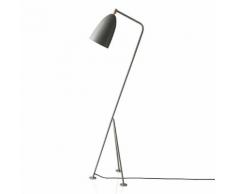 GRASHOPPA - Lampe de lecture Tripode Gris bleu H125cm - Lampadaire Gubi designé par Greta Grossman