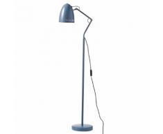 DYNAMO FLOOR - Lampe de lecture Bleu denim mat H139cm - Lampadaire Super Living designé par