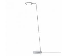 LEAF - Lampe de lecture LED Gris H118cm - Lampadaire Muuto designé par Broberg & Ridderstråle