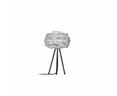 EOS - Lampe à poser Plume Gris/Trépied Noir Ø35cm - Lampe à poser Vita designé par William Ravn